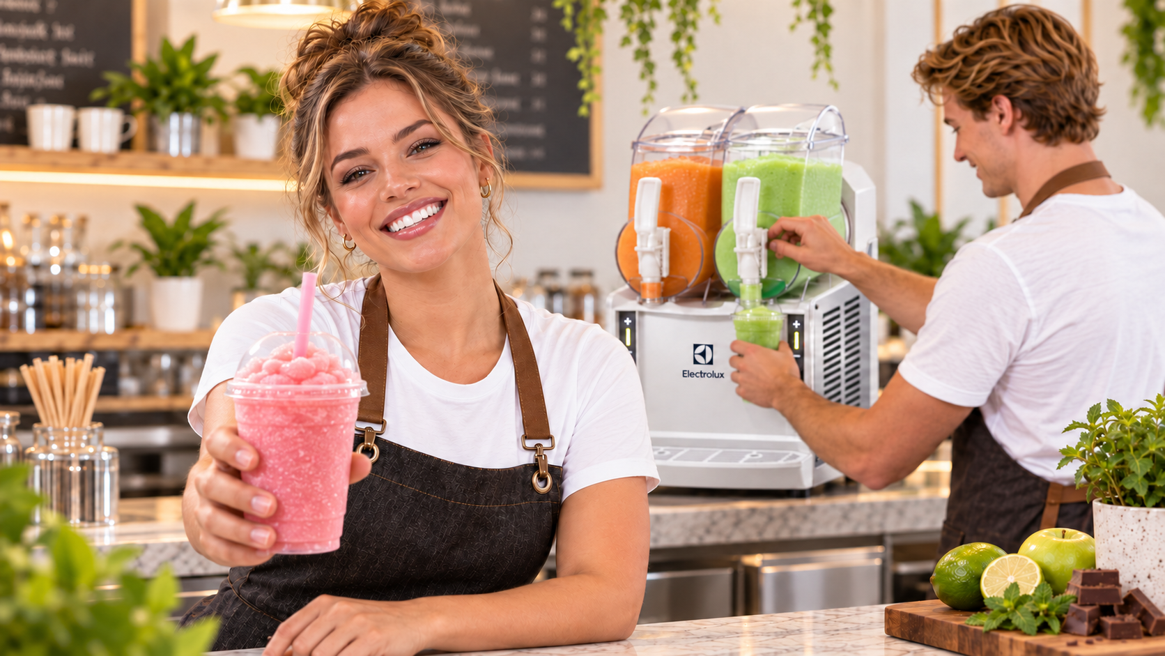 Frozen, Granita ve Slush İçecek Makineleri