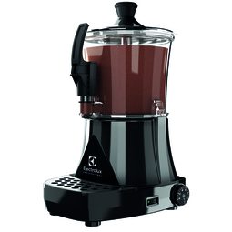 İçecek Dağıtım Sistemi Sıcak Çikolata Dispenseri, 3 Litre Hazneli, Siyah